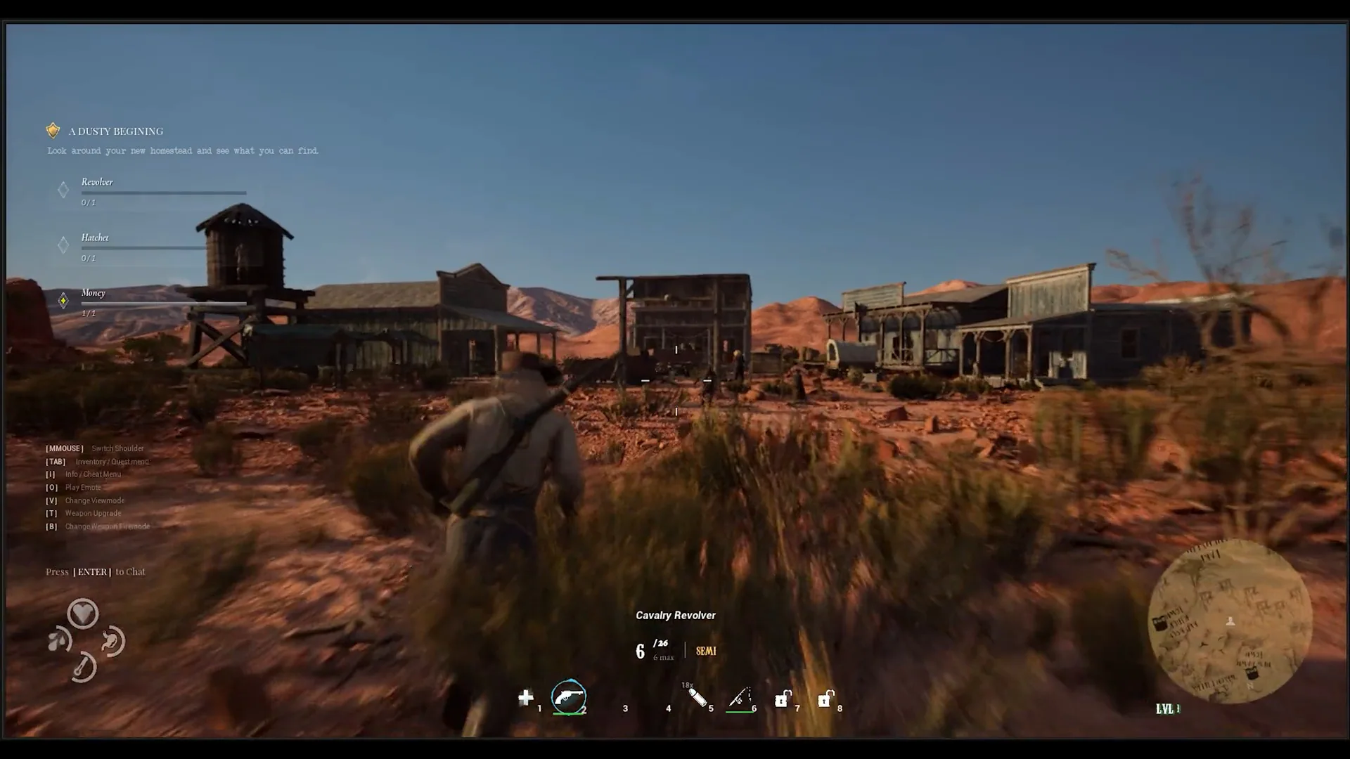 Western Rye players exploring the frontier together